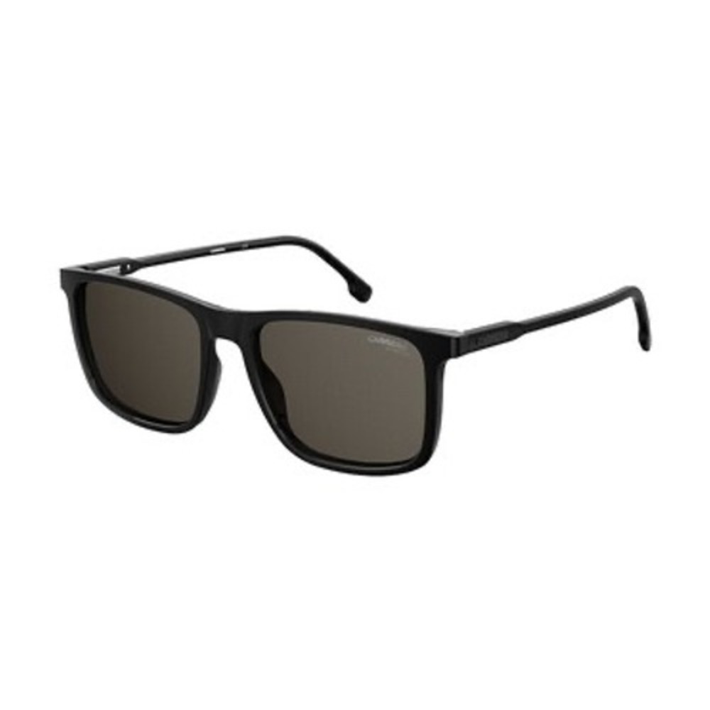 Carrera 231/S Black Square Sunglasses Mens Dark Gray Lens 55-18-145 New